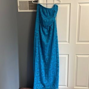 NWT Lilly Pulitzer blue maxi dress
